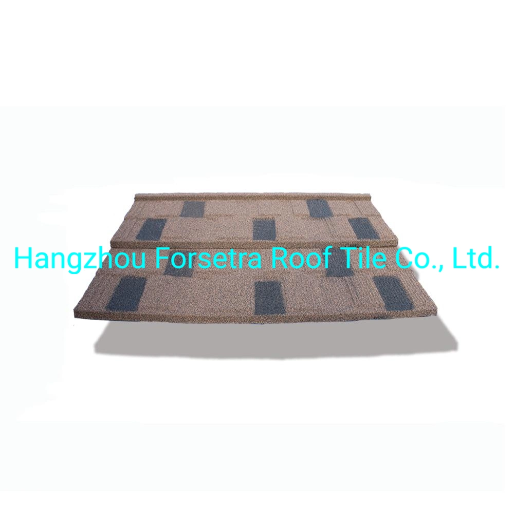 Standard Size Decorative Stone Coated Aluminium Roofing Sheets Building Material