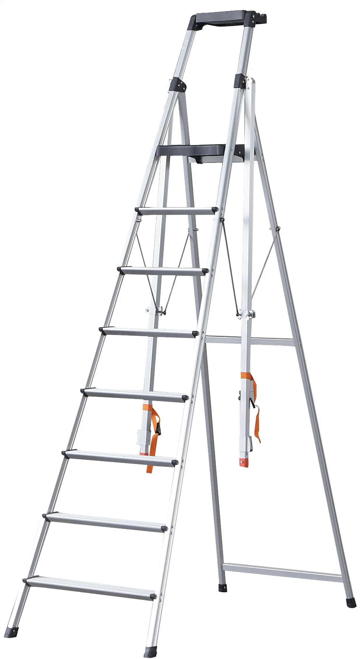 Multi-Leg Garden Safety Ladder That Won't Roll Over