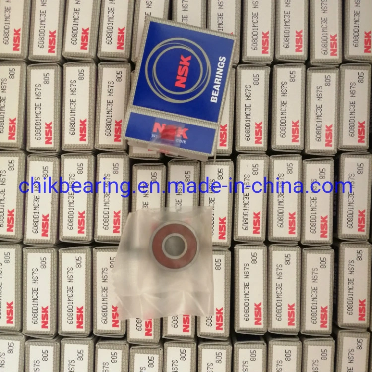 High Speed Low Friction NSK Miniature Deep Groove Ball Bearing 623dducm 624dducm 625dducm 626dducm 627dducm 628dducm 629dducm for Small Rotary Motors