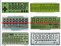 Tamaño personalizado de 7 segmentos de la pantalla LCD STN para máquina Industrial