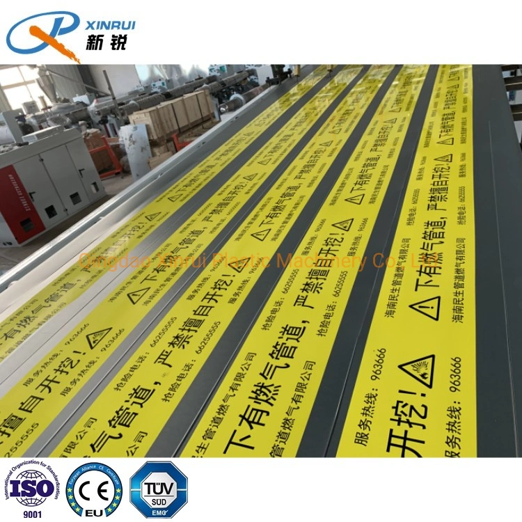 PE HDPE LDPE LLDPE Plastic Cable Protection Warning Tile Cover Extrusion Making Machine