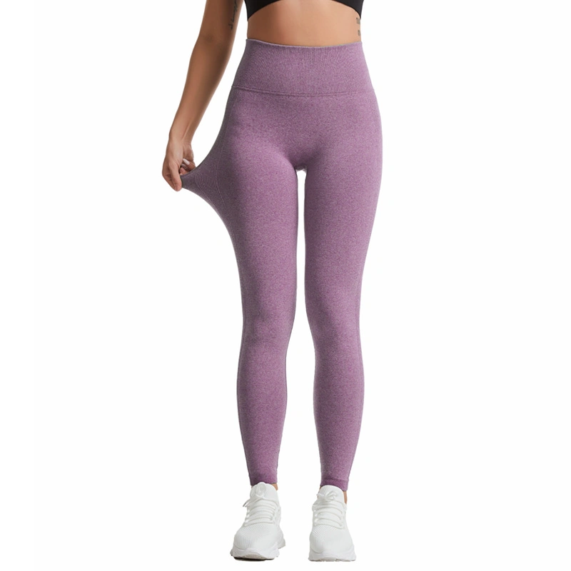Nuevo diseño Hobbywin mujer pantalones de yoga fitness entrenamiento apretado apretados pantalones de yoga