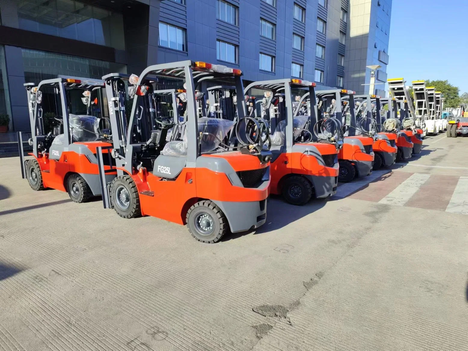 High quality/High cost performance  EPA Engine LPG Gasoline Forklift Truck Fg25L 2.5 Ton 2500kg 2t Lift Height 3m 5m