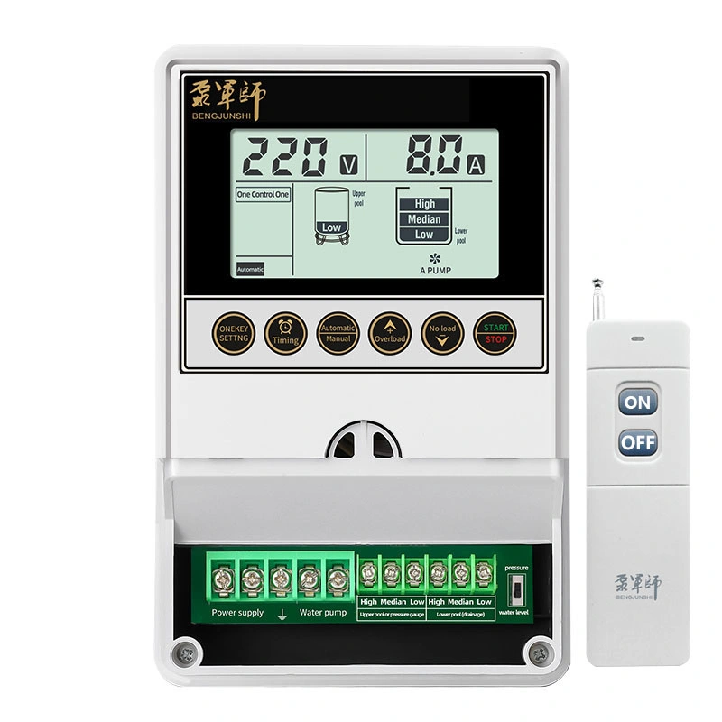 3HP/220VAC Fernbedienung für selbstansaugende Pumpe für den Wassertransfer