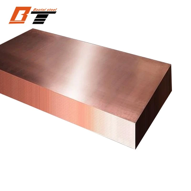 C12000 C11000 C12200 Copper Flat Bar 2mm Thickness Copper Plate
