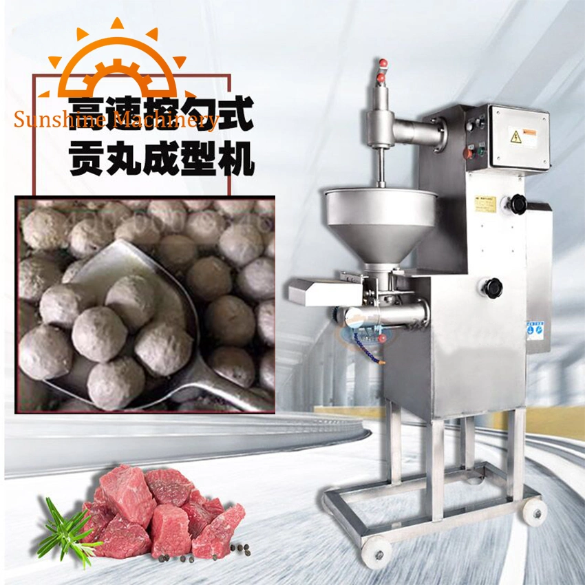 En acier inoxydable petite machine électrique automatique Meatball Maker