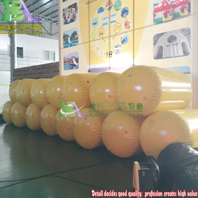 Custom Logo Swim Buoys Yellow Inflatable Buoy Inflatable Floating Water Swim Buoys for Water Sport Events