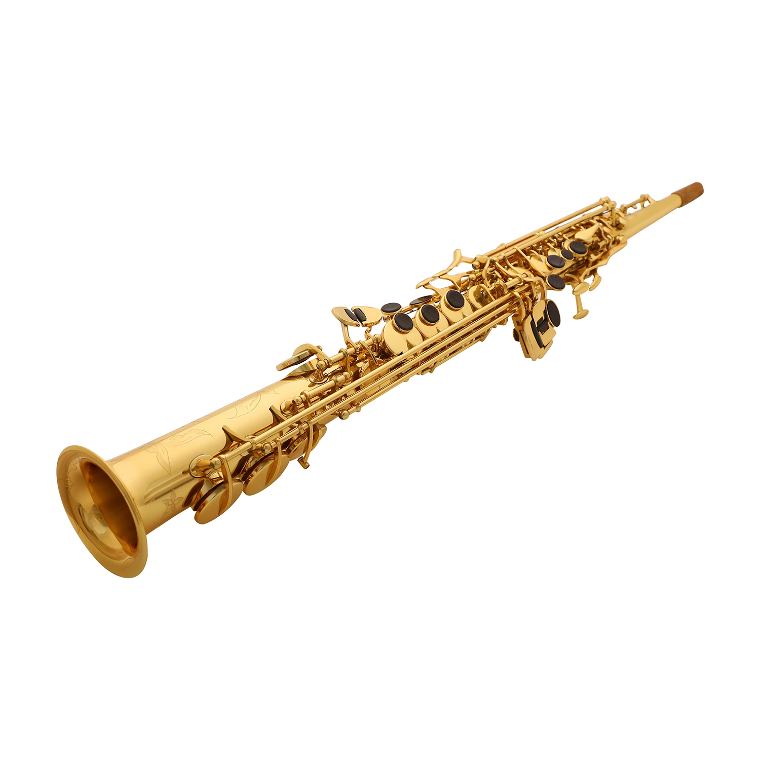 Straight Soprano Sax, Made in China, High quality/High cost performance Brass Insrument