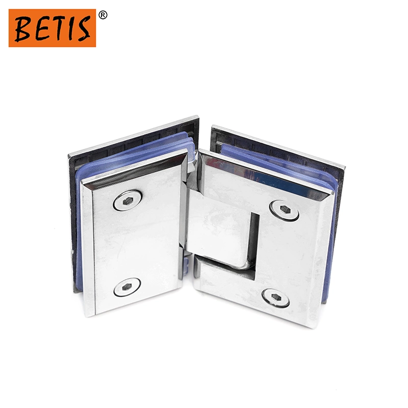 Bathroom Gate Clamp Glass Hardware Fitting 135 Degree Glass Shower Door Hinges Manufacturers