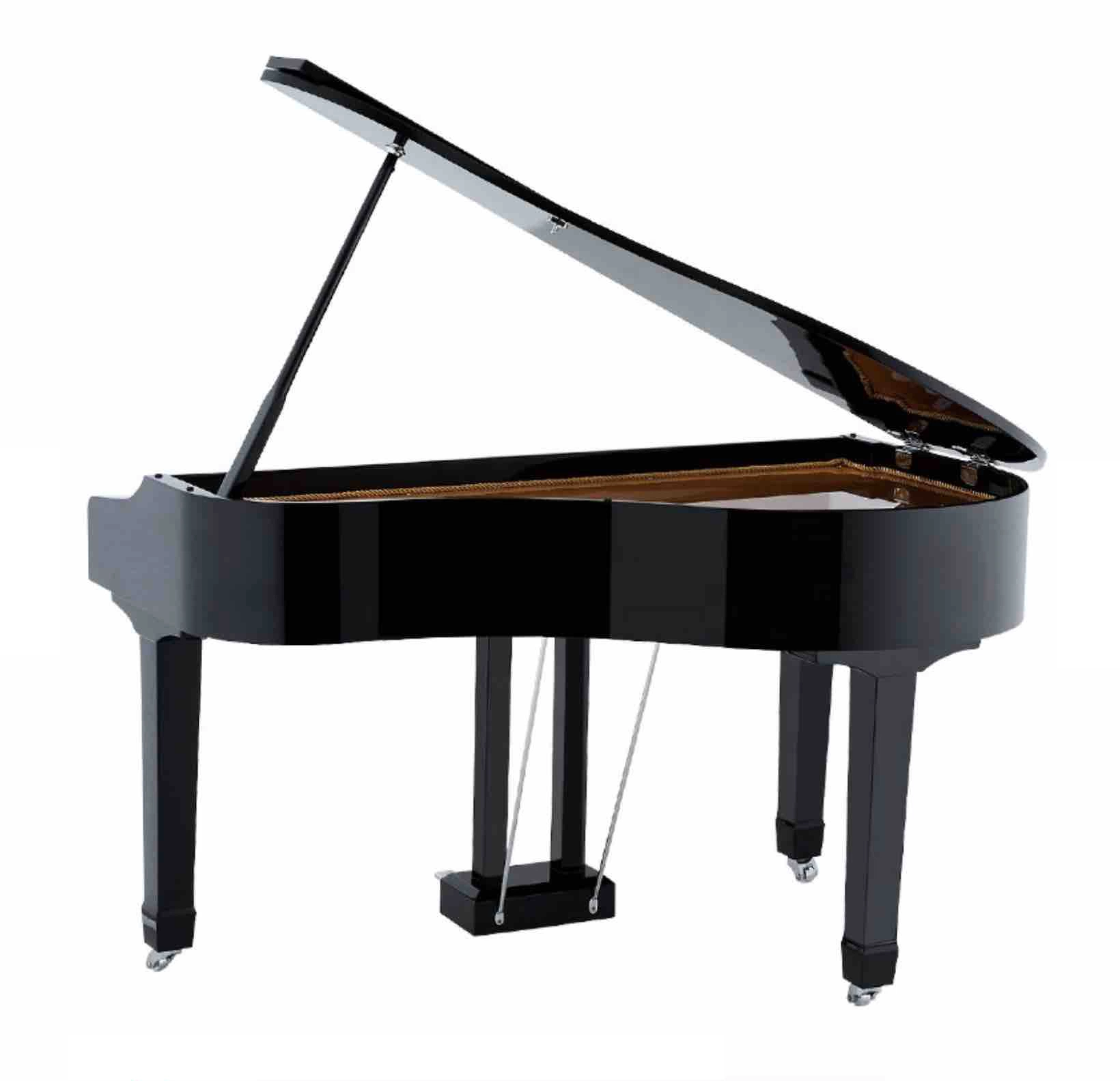 88 teclas personalizada Baby Grand Piano eléctrico digital modelo 100 3.3 Fets polaco de Caoba