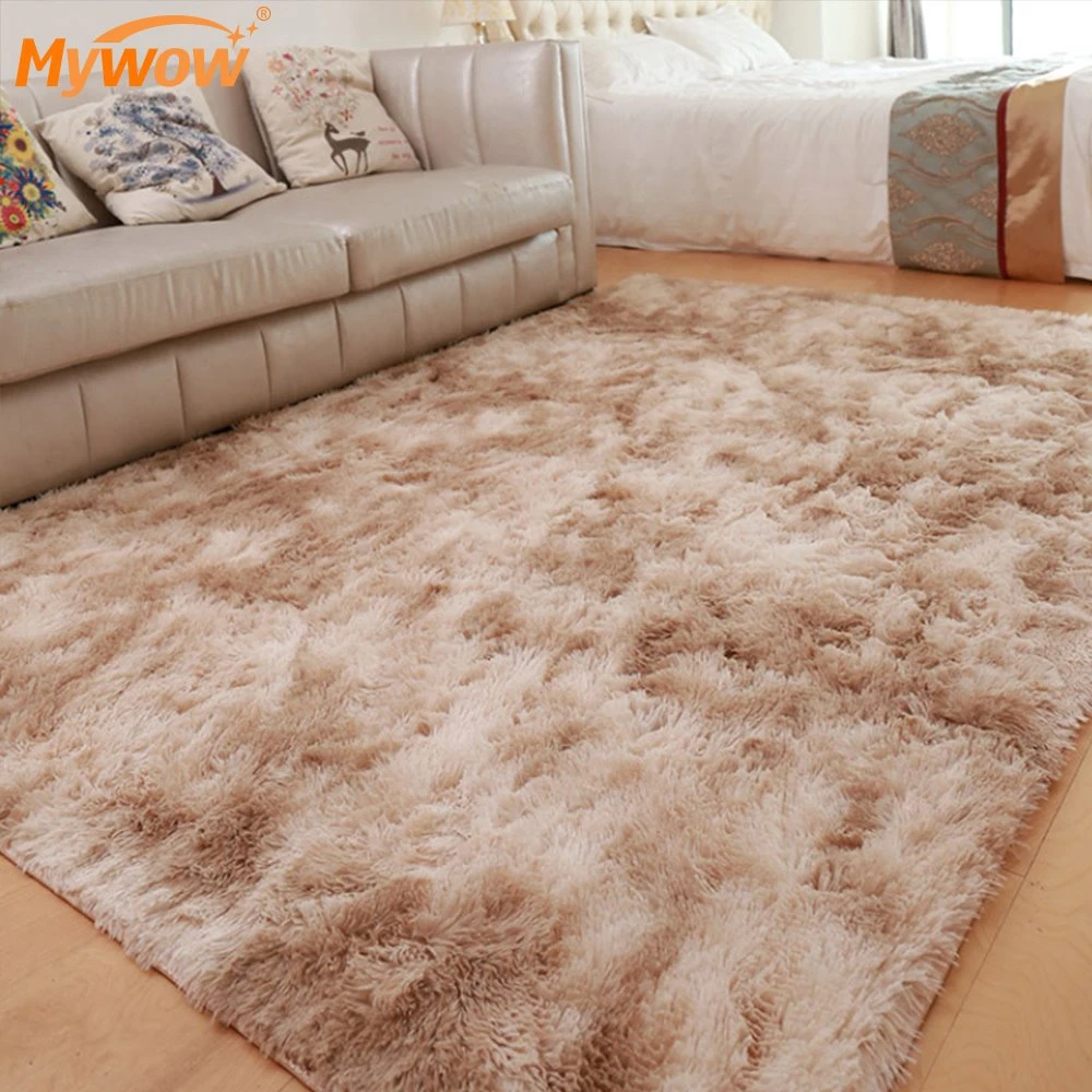 Household Modern Shaggy Cashmere Bedroom Play Sheep Fur Rug Carpet