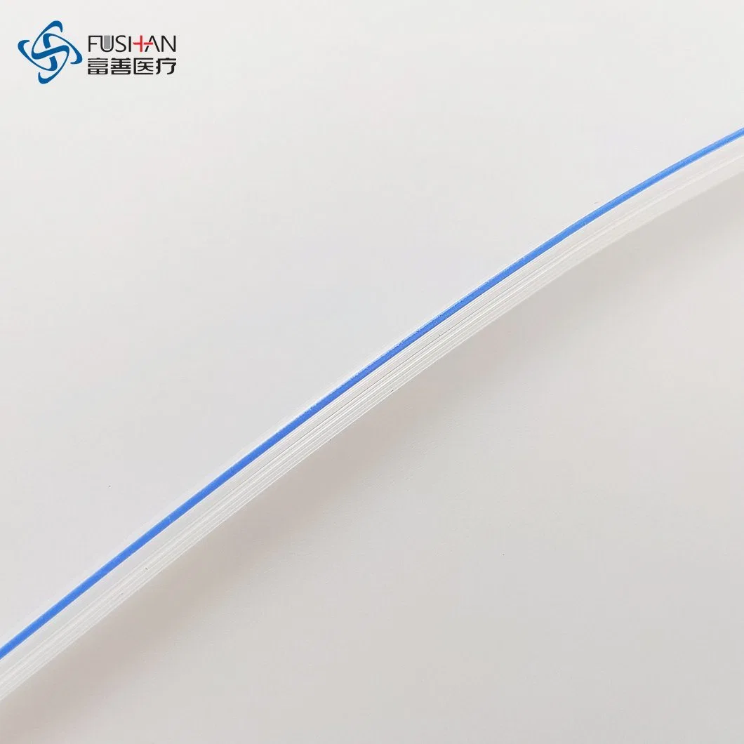 Fushan Medical Disposable Medical Silicone Penrose Drain Tube for Closed Wound Drainage with CE and ISO Certificate (Size: 6mm, 8mm, 10mm and 12mm)