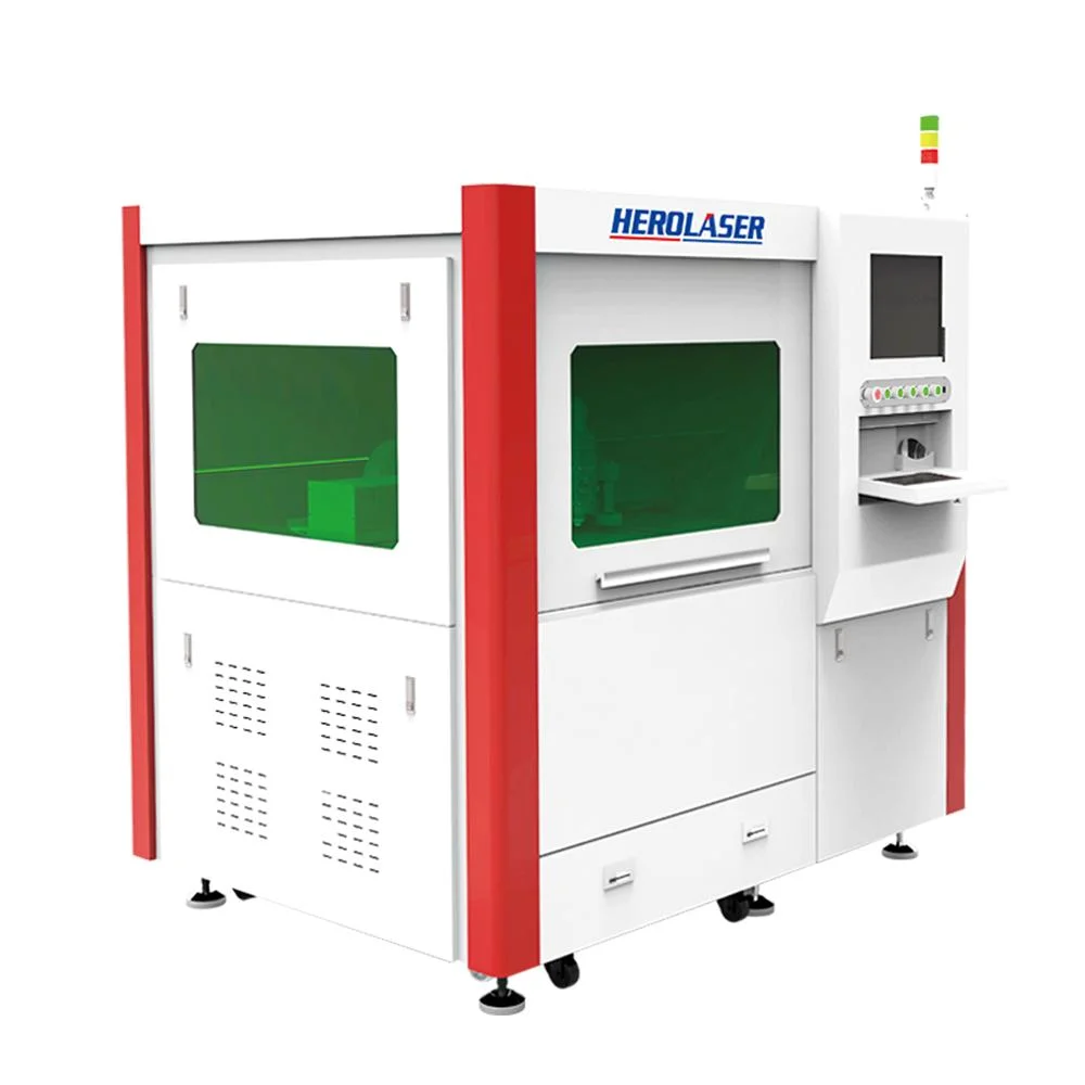 China High Precision Laser Metal Sheet Cutter with Software Automatic Controling System