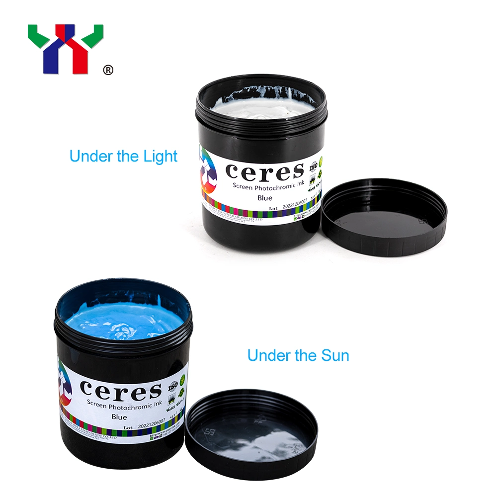 High quality/High cost performance Security Ink, Water Based Solar Sensitive Ink, Photochromic Ink, Colorless to Blue