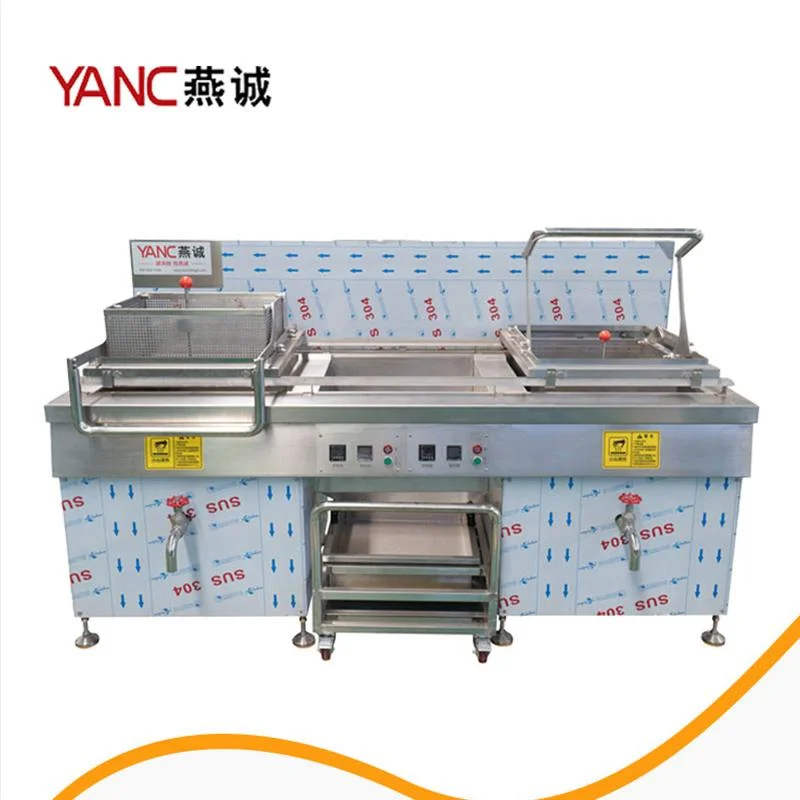 Yc-Yz Potato Chips Environmental Protection Production Line Fried Snack Granule Potato Chips Production Line Horn Food Machine