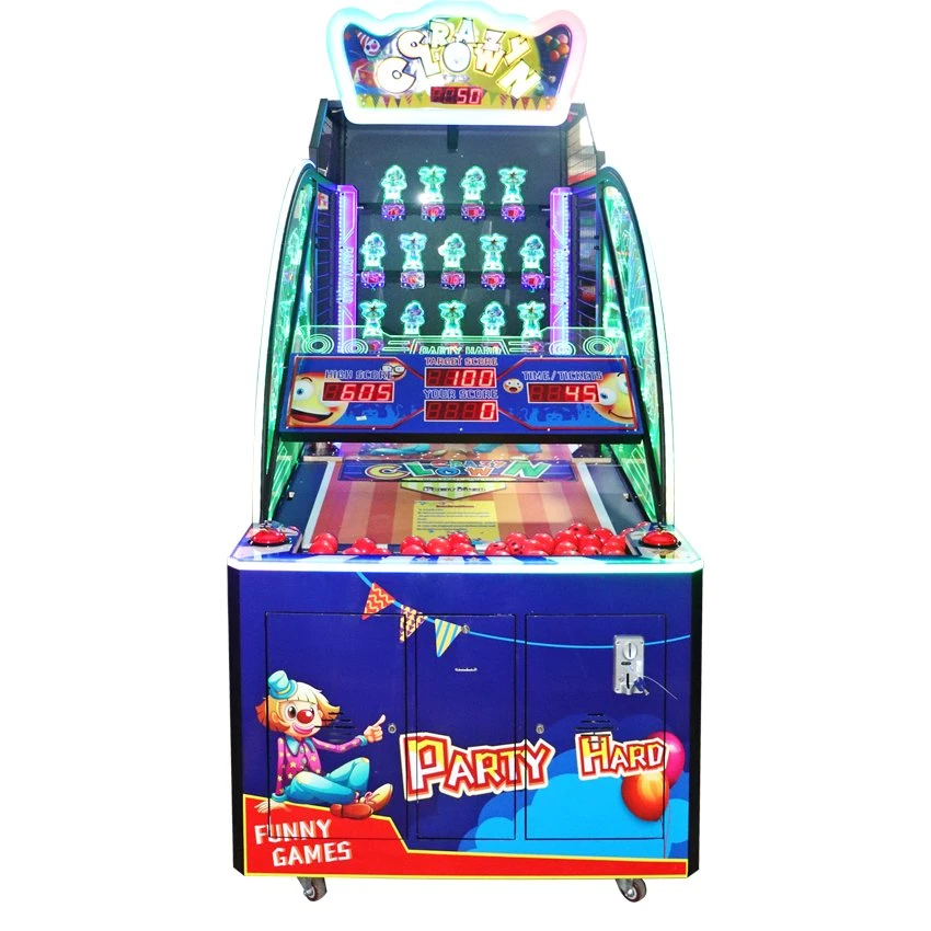 High Quality One Player Classic Style Crazy Ball Machine Coin-Operated Crazy Arcade Games Machine