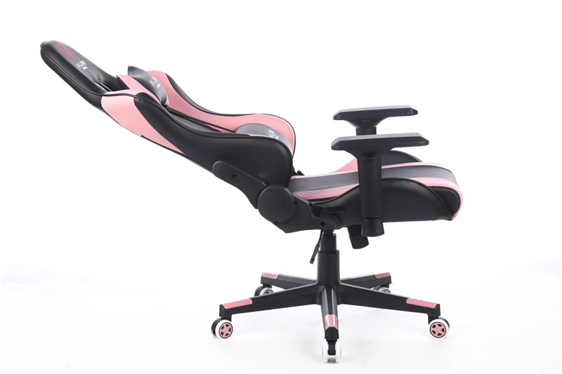 Chaise de bureau en vente chaude Chaise rose réglable pour la maison Chaise de loisirs ergonomique Chaise de jeu.