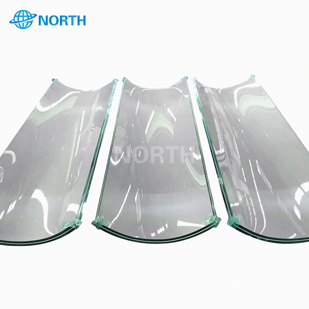 Clear Curved Glass with Small Radius with Ce SGCC Certification