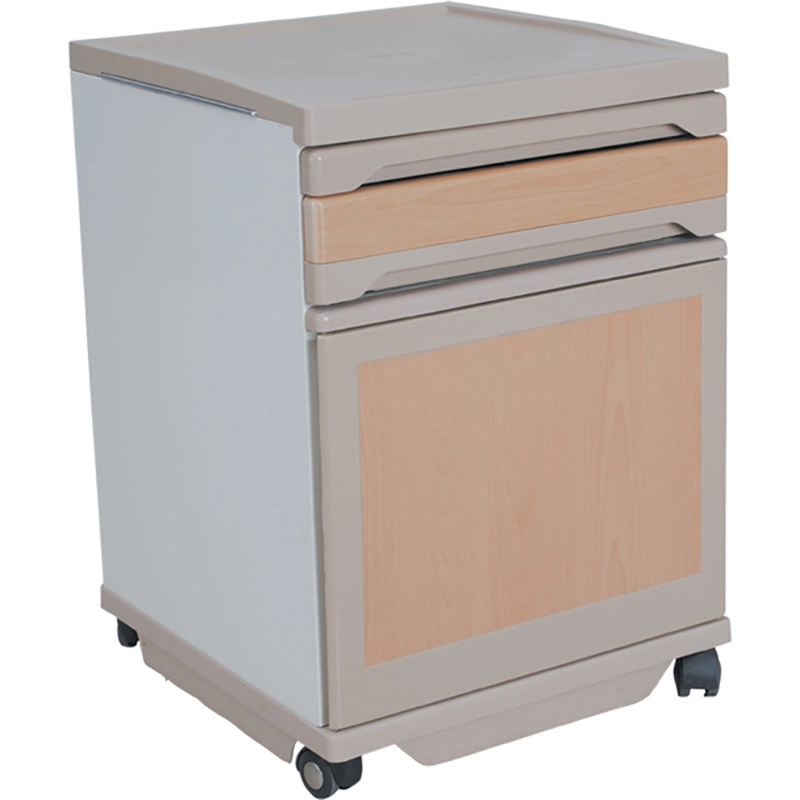 Sks008 Plastic Hospital Bedroom Furniture Bedside Cabinet