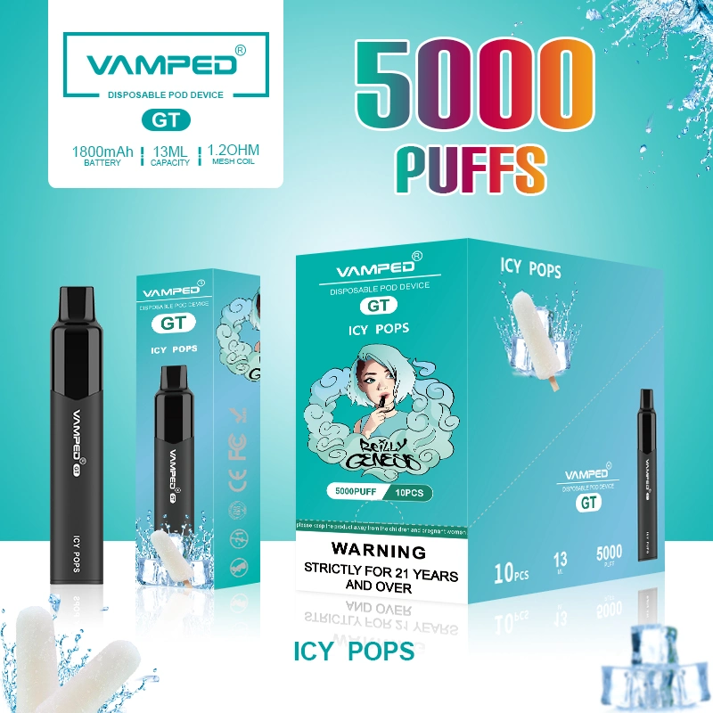 2023 Neueste Günstige Einweg-Vape 5000 Puffs Vape Original Factory Elektronische E Zigarette Großhandel/Lieferant Preis Einweg Vaporizer