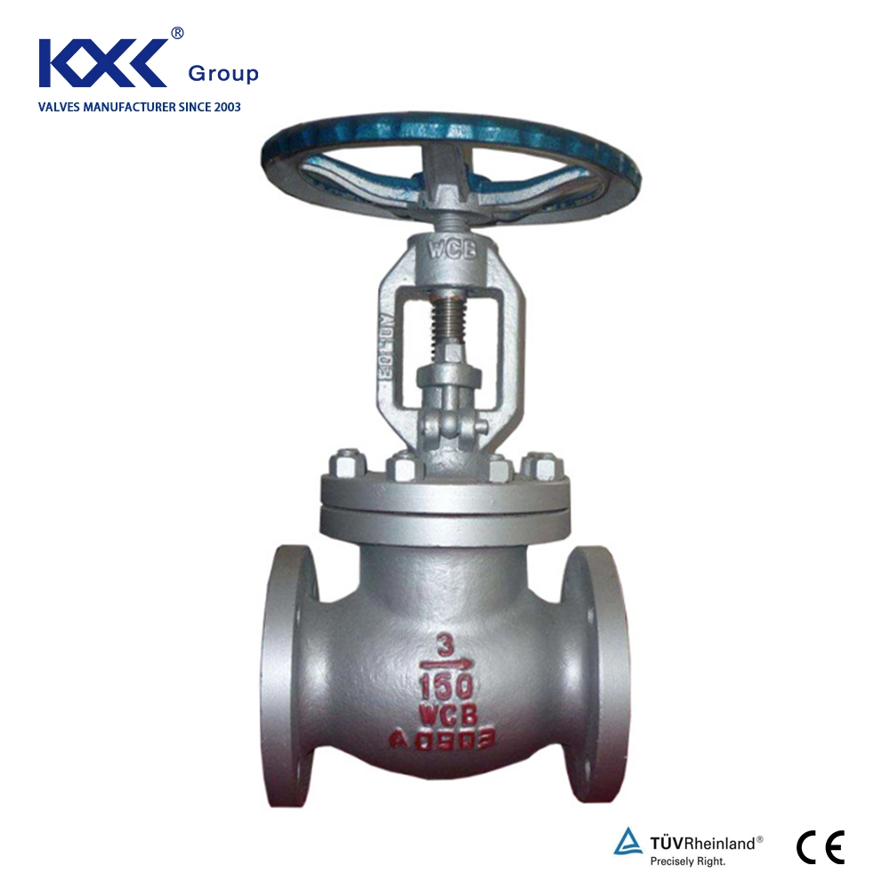 ANSI DIN BS Standard Wcb Material Globe Valve