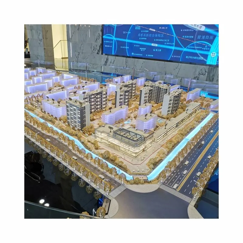 3D Architectural Planning Model Architectural Layout Model Architectural Concept Model