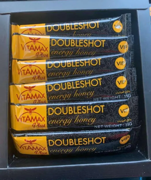 Vitamax Doubleshot Energy VIP Honey Premiun Instant Premix Honey 20gx10 Sachets