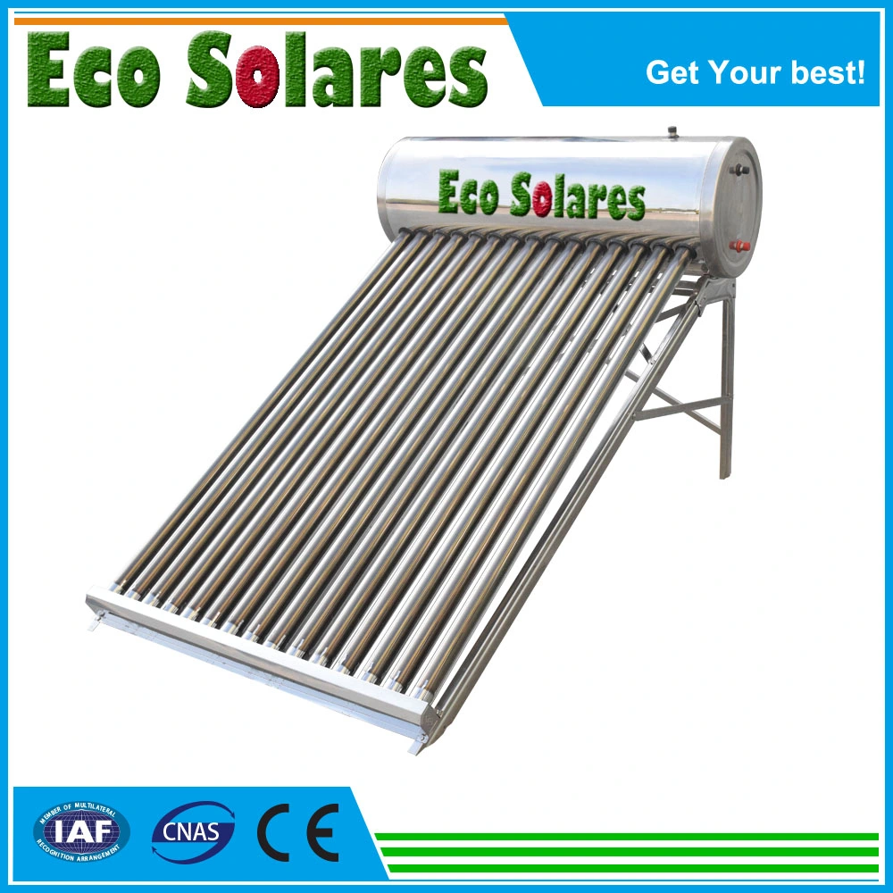Chauffe-eau solaire à tubes sous vide non pressurisé de 300L/Chauffe-eau solaire/Calentador solaire de 30 tubes