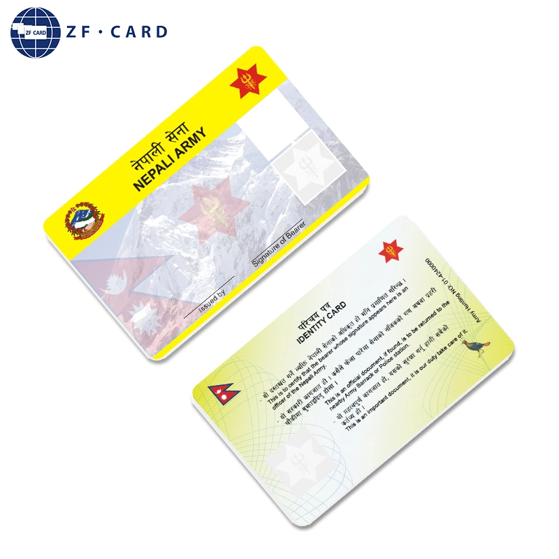 13.56MHz ISO14443A Full Color Printed RFID MIFARE Plus (R) S 4K Card