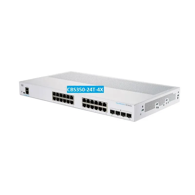 350 Series Enterprise Switch 4-Port Gigabit Managed 10g SFP+ Network Switch CBS350-24t-4X-Cn