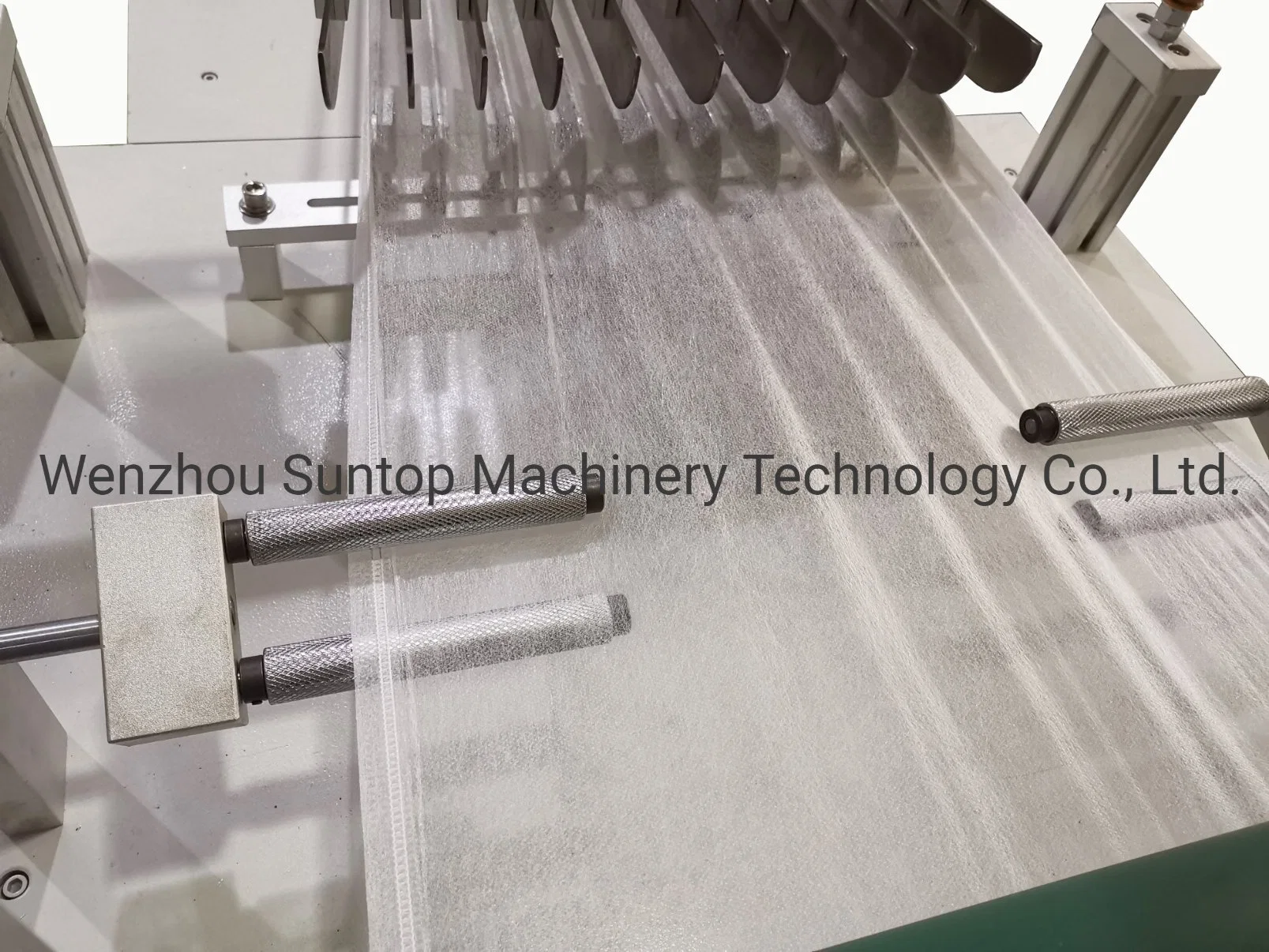 Disposable PE Non Woven Bouffant Cap Elastic Stretch Band Making Machine