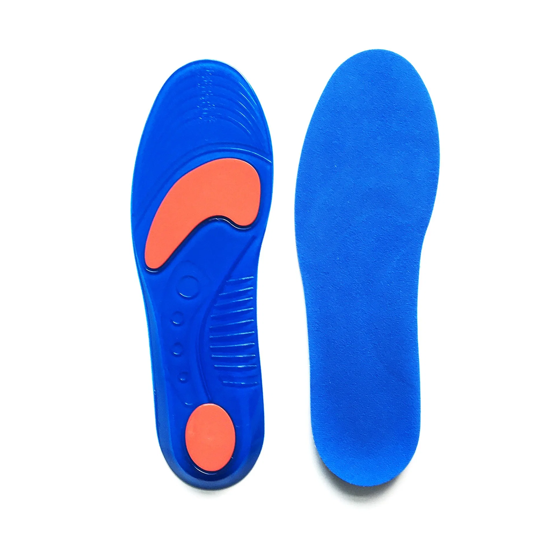 Shock-Absorptation Gel Sports Comfort Neutral Arch Replacement Shoe Insole