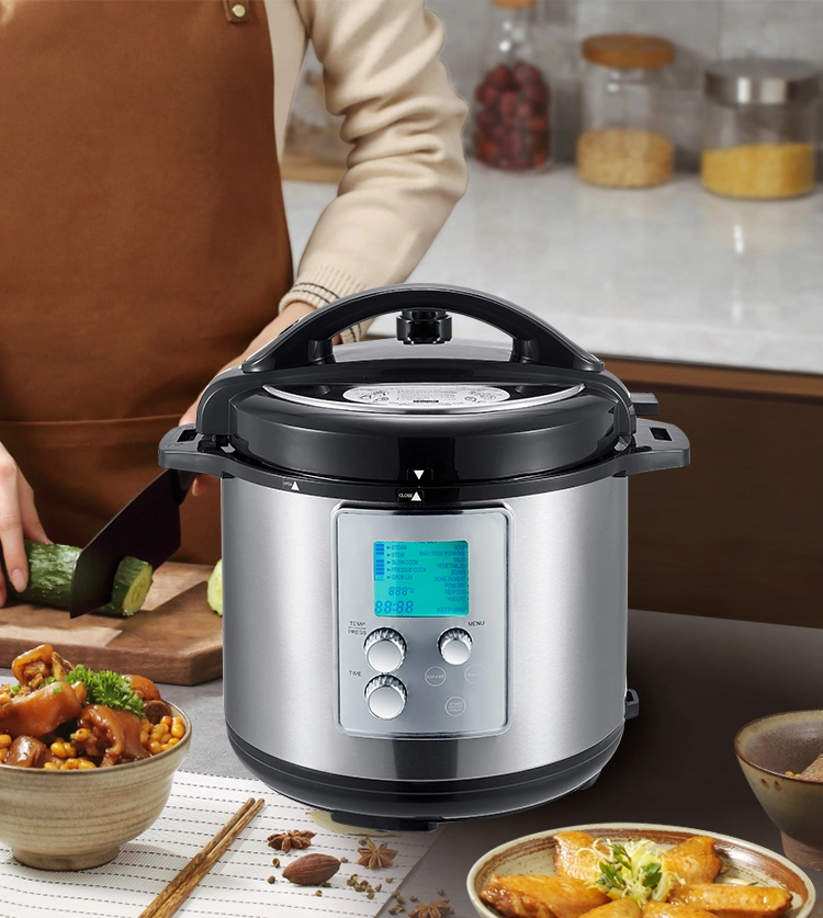 Hot Sale 23 in 1 CE CB TUV 6L Multifunction Rice Cooker Stainless Steel 304 Electric Pressure Cooker