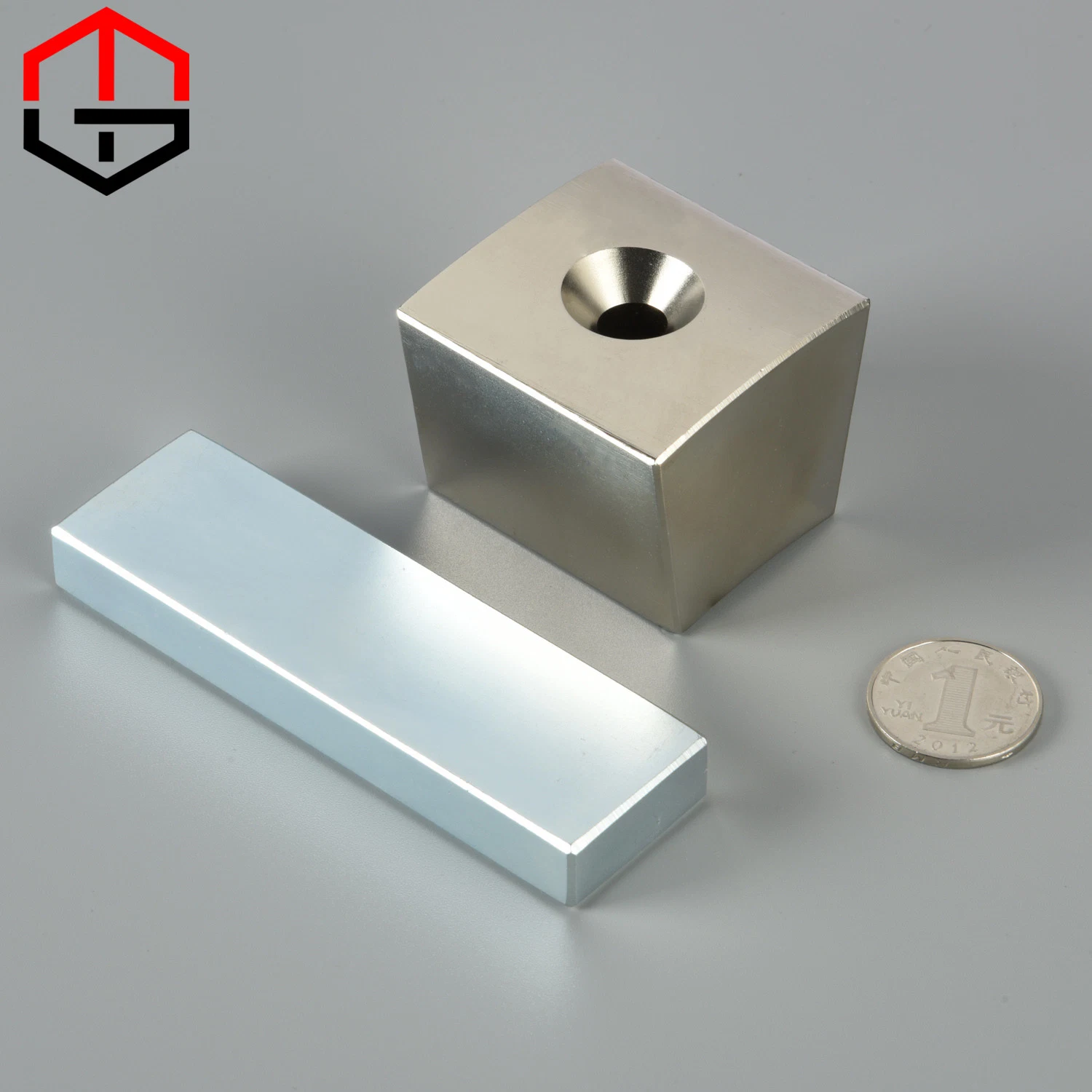 N52 Huge Pot Shape Countersunk Neodymium Magnet for Industrial