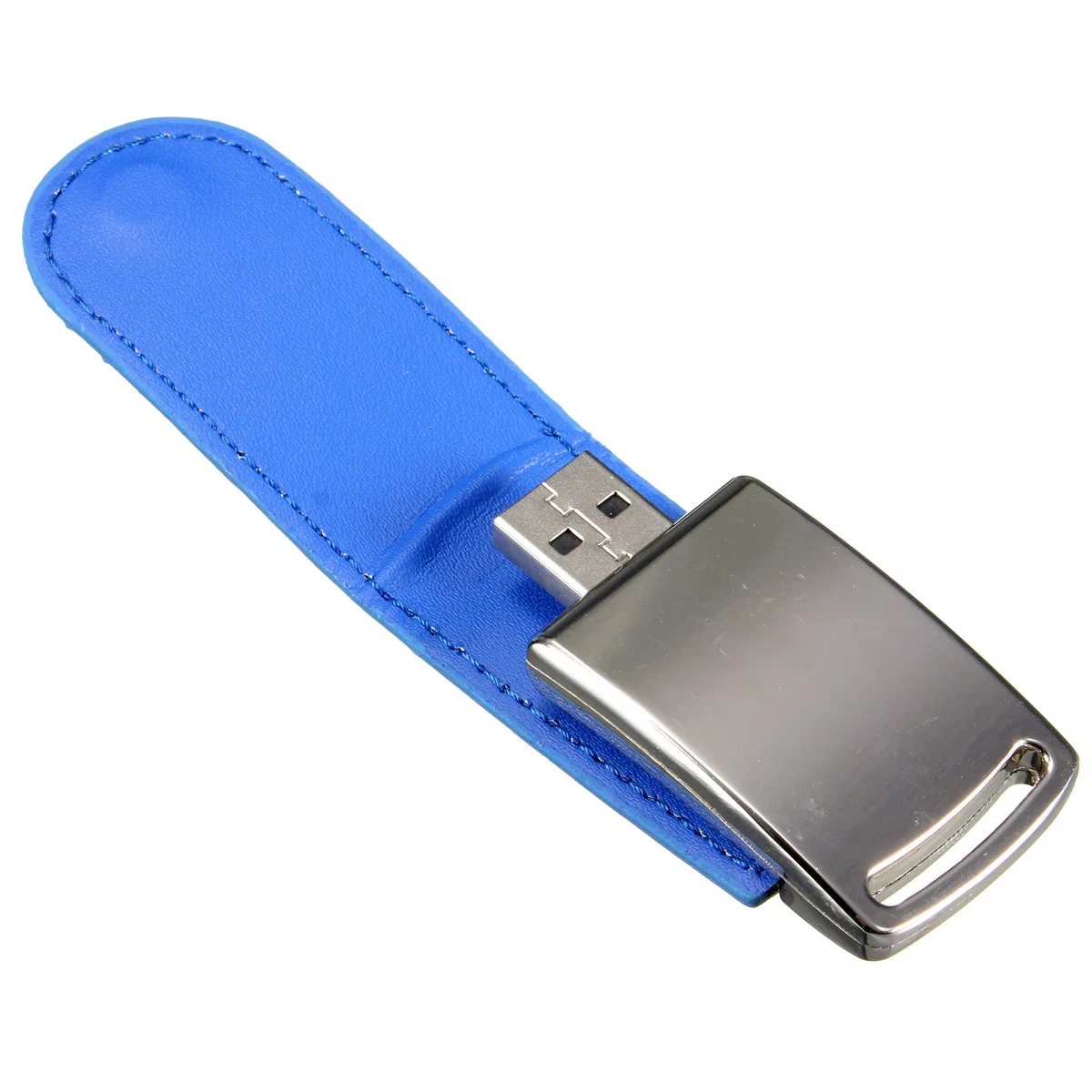 Laptop USB Flash Drive Leather Metal Key Ring Pen Drive Creative USB 2.0 USB Flash Drive/USB Flash Disk/USB Pen Memory