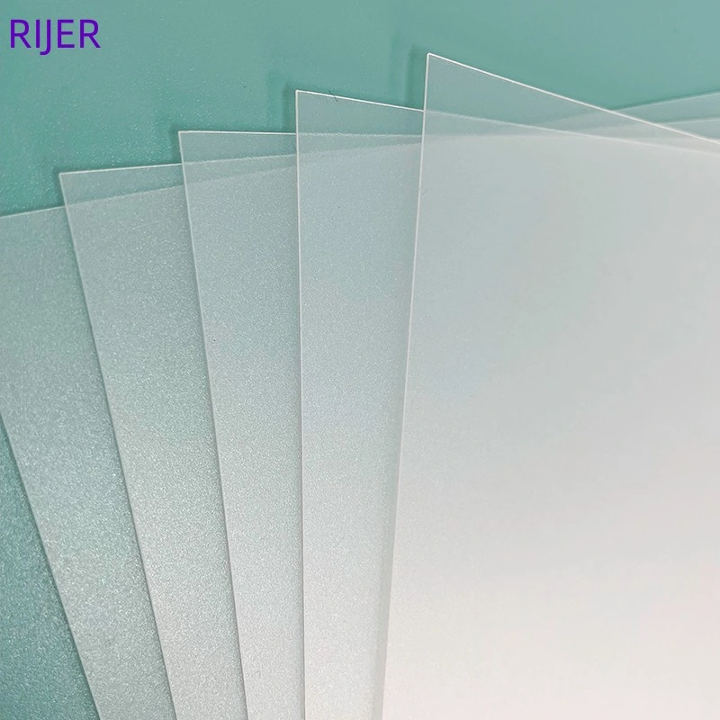 Rijer Lightweight Transparent Pet Sheet for Food Tray Shields