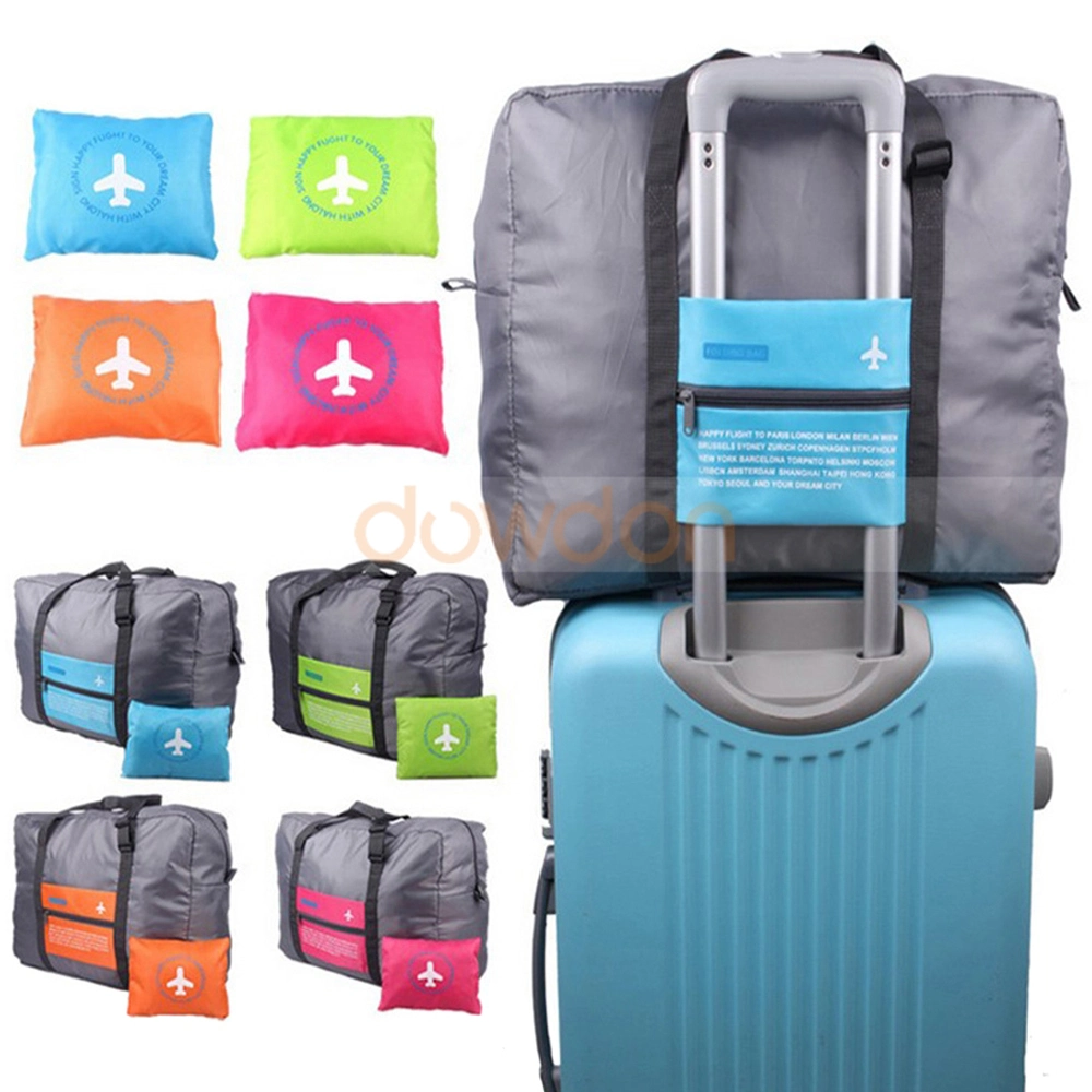Foldable Travel Bag Portable Luggage Bag Waterproof Large Capacity Lightweight Duffel Bag