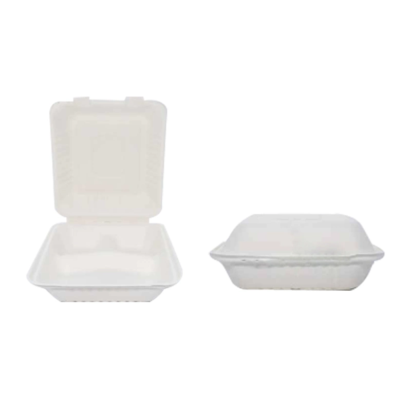 Eco Friendly Food Lunch Box, Hot Selling Biodegradable Bamboo Pulp