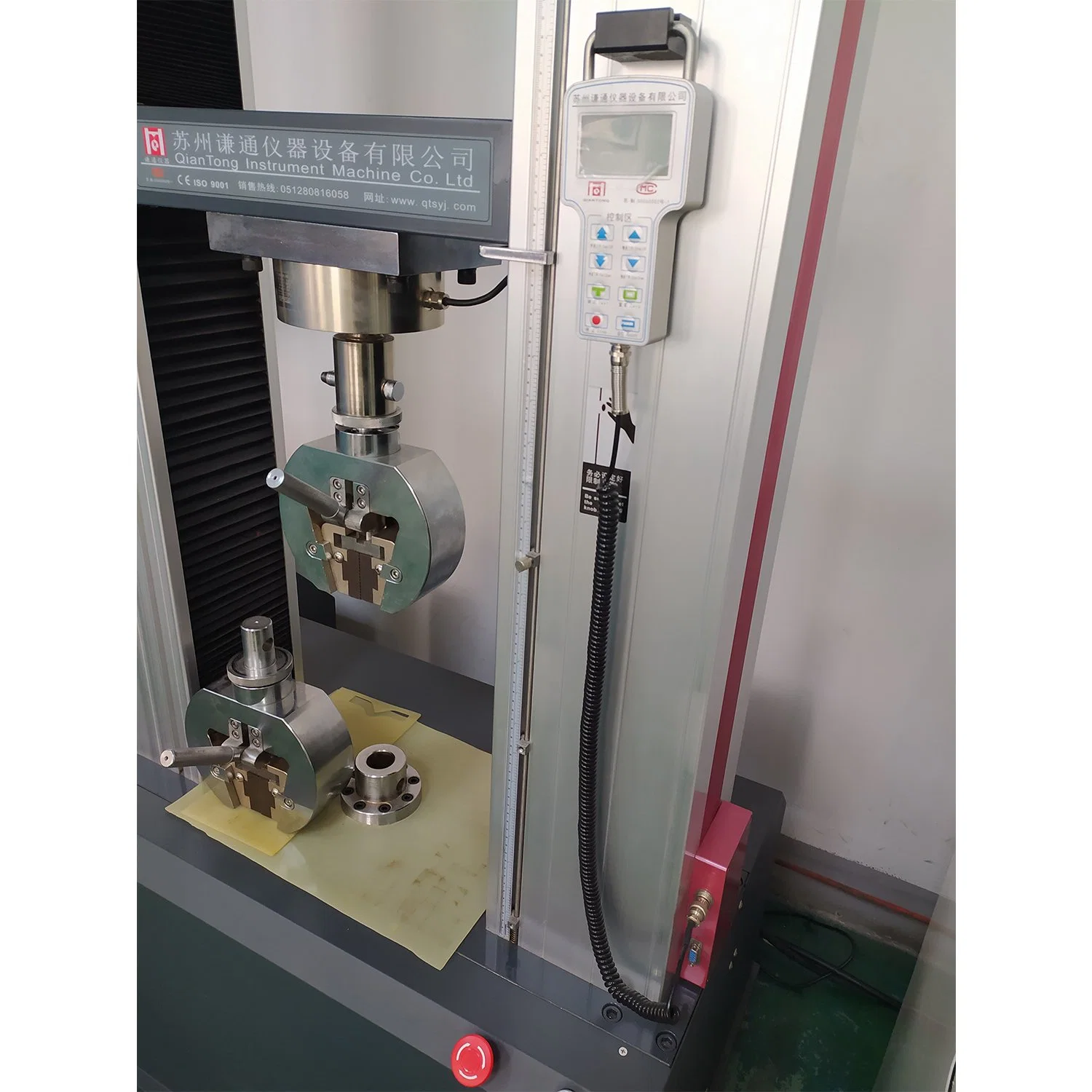 Double Column Computer Servo High Precision Steel Wire Strength Testing Equipment