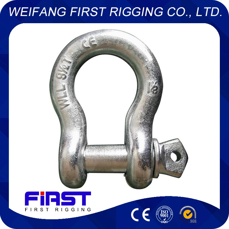 Marine Hardware Us Type Drop Forged G209 Safety Bow Shackle