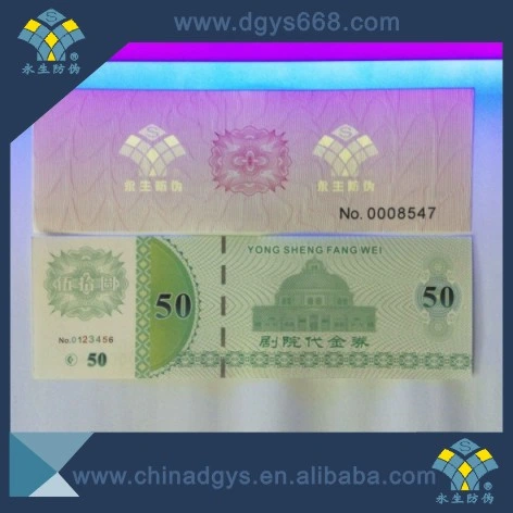 Custom Hot Stamping Hologram UV Anti-Counterfeiting Booklet Passport Printing