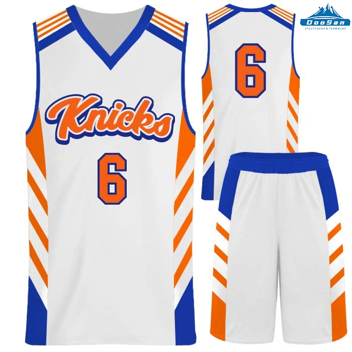 Wholesale New Arrival Custom Basketball Jersey and Shorts Unisex Sublimation Basketball Suit Short Sleeeve Summer Training Wear