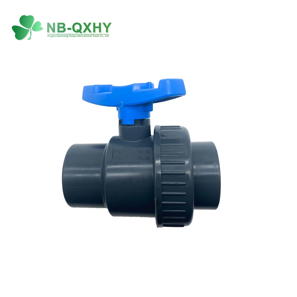 OEM PVC Plumbing Pipe Fittings Union Ball Valve for Bangladesh