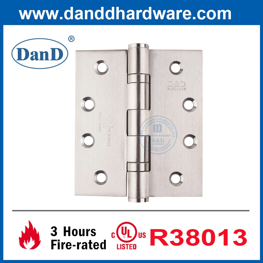 Construction Fitting UL Ss201 Silver Fire Right Door Hinge Hardware