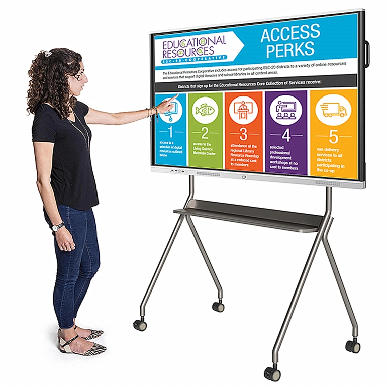 Factory Custom 55 65 75 85 98 Inch Big LCD Electric Digital Board Display Infrared Interactive Whiteboard Interactive Touch Screen for Teaching