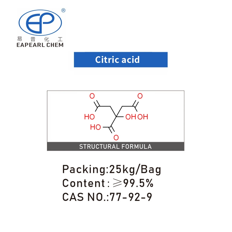 High quality/High cost performance  Organic Citric Acid Monohydrate for Bulk Sale