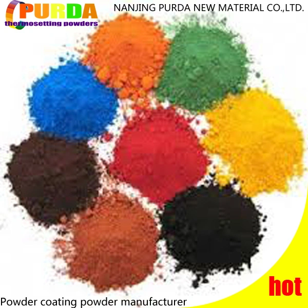 Industrial Pure Polyester Powder Coating for Metal Finish