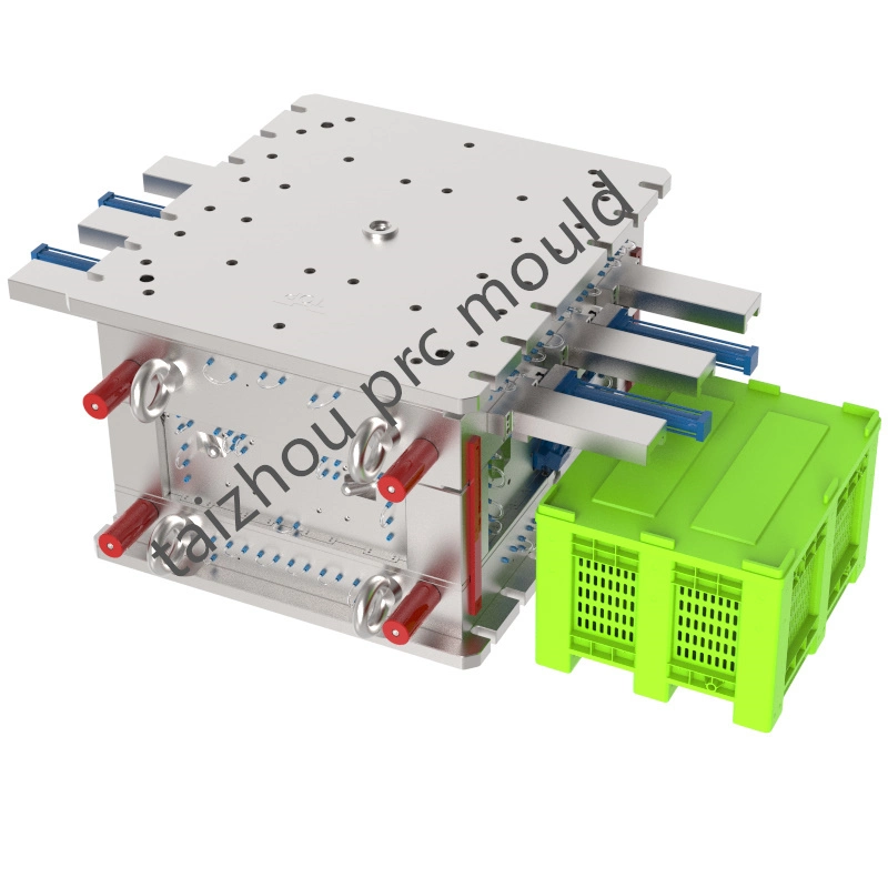 Kundenspezifische Kunststoff-Industrie-Pallet Box Crate Mülleimer Spritzform / Form / Formung / Formen