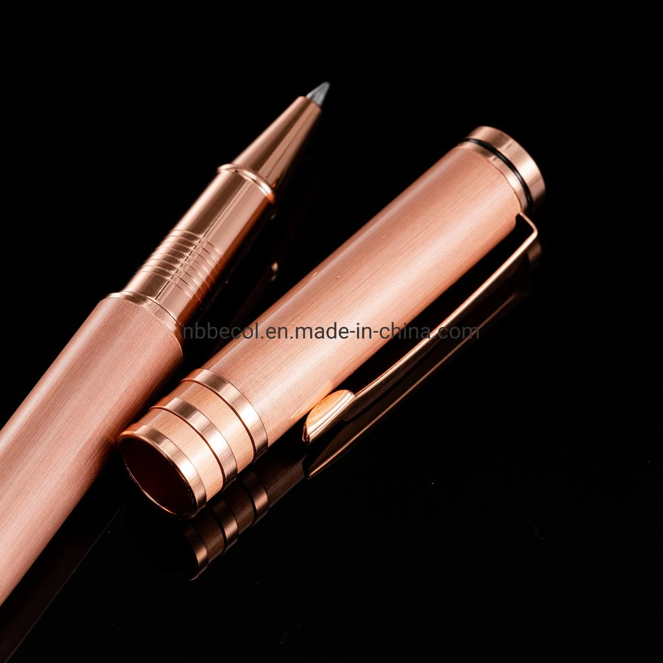 Commerce de gros rouleau de Heavy Metal de Luxe stylo à bille stylo signature personnalisée