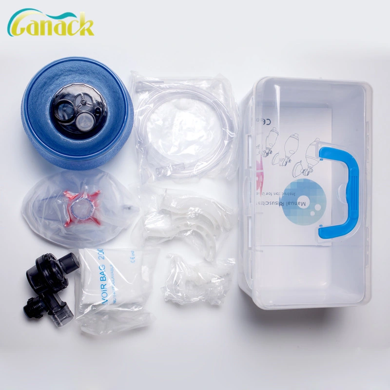 Portable Oxygen Resuscitator Ambu Bag PVC Material